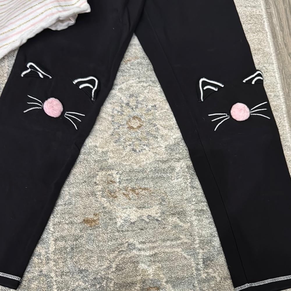 Mud Pie Striped Cat and Pumpkin Halloween Costume - Picture 2 of 4